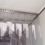 Морозостойкая ПВХ завеса