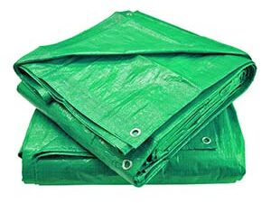Полог "Tarpaulin" 5х10  120г/м2 зелёный